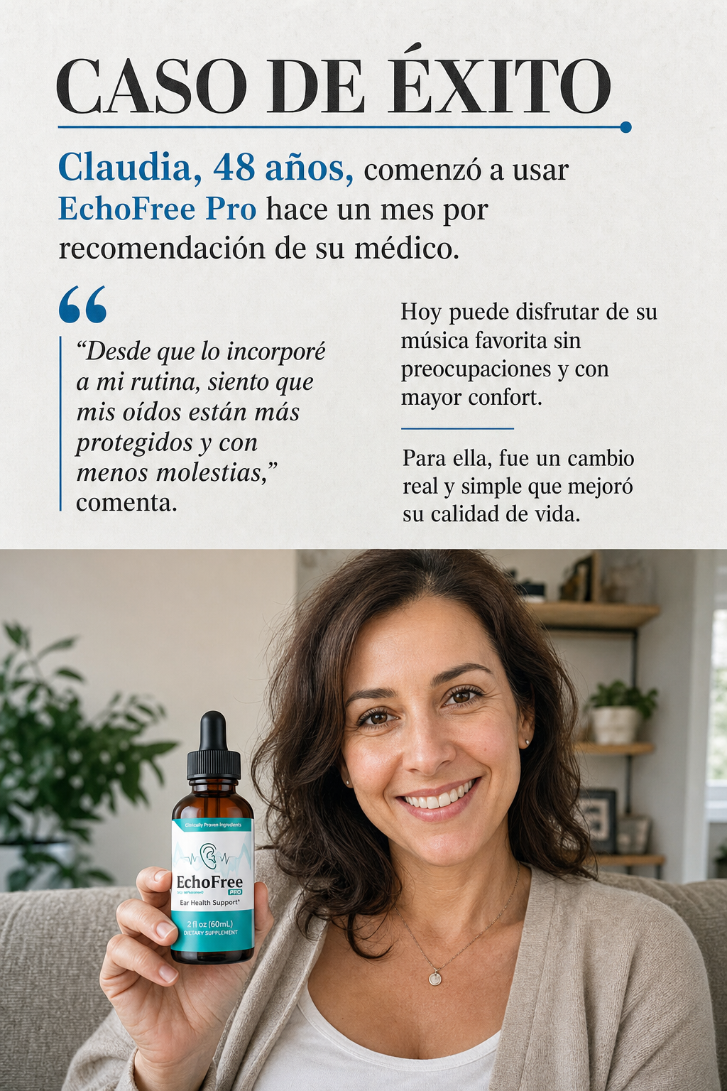 EchoFree Pro – Apoyo para el bienestar auditivo
